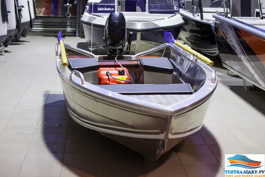 Тент на лодку САЛЮТ Realcraft 370 (аналог WELLBOAT 37 NEXT арт. 947)