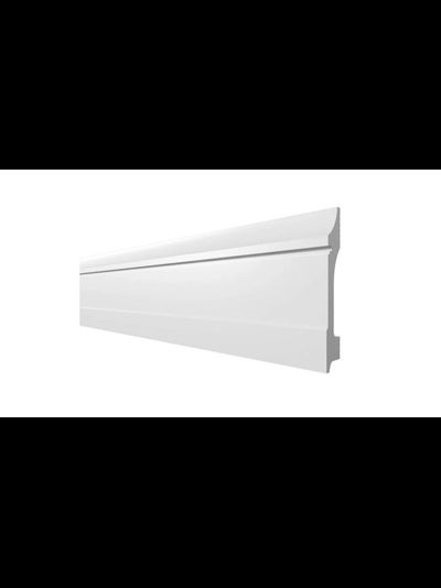 Напольный плинтус Decor-Dizayn DD711, для покраски, влагостойкий, ударопрочный, 2 метра