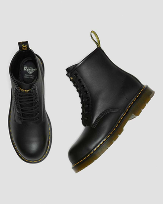 Ботинки Dr. Martens 1460 Smooth Slip Resistant Steel Toe Black