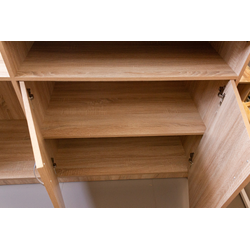 (ДРЛД-03) Прилавок рабочий "SOLID" со шкафчиком и полками