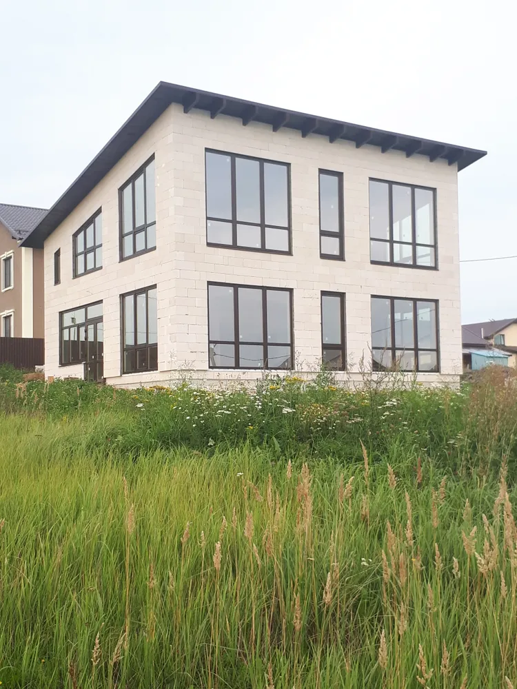 панорамное остекление коттеджа в с.Богослово