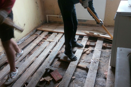 Демонтаж плитки в Самаре