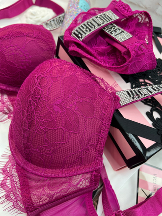 КОМПЛЕКТЫ НИЖНЕГО БЕЛЬЯ - Комплект нижнего белья со стразами Виктория ...