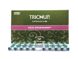 Травяные капсулы против выпадения волос "Тричуп" (Trichup Hair Nourishment) Vasu, 60 шт.