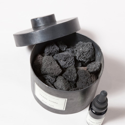 MAD et LEN ароматизированные камни лавы + аромат для дома FIGUE NOIRE