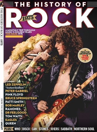 The History Of Rock Magazine № 11. 1975. Led Zeppelin Cover, Зарубежные музыкальные журналы