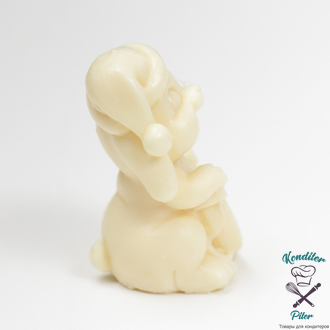 Молд силикон "Кролик с подковой" 4 см