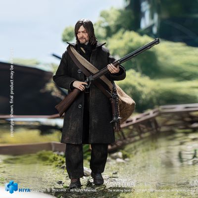 Дэрил Диксон (Норман Ридус, The Walking Dead: Daryl Dixon) - Коллекционная фигурка 1/12 SCALE The Walking Dead Daryl Dixon (ESW0310) - HIYA