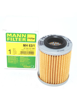 Масляный фильтр MANN-FILTER MH63/1 для BRP Can-Am Outlander 330/400/450/500/570/650/800/1000, Commander 800/1000, Maverick 1000//BRP LYNX/Ski-Doo Skandic/Tundra/Expedition/Legend V-800 // X5 HO/X8 (420256188, 711256188, 0800-011300-0004)