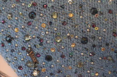 Стразы сваровски на итальянском берете Vizio Collezione