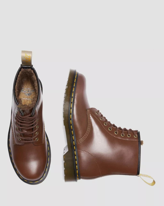 Ботинки Dr Martens Vegan 1460 Borg Lined Lace Up Boots