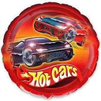 Круг Горячие тачки (hot cars) 18"/46см