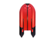 Лодка ПВХ Ривьера 3400 СК Компакт "Комби" красный/черный