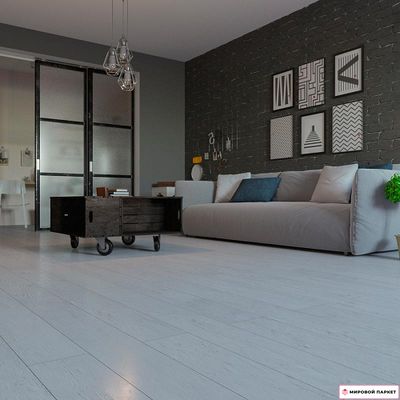 Ламинат My Step Sky Дуб белый MS810 33 класс толщина 10 мм с фаской 1.536 м2