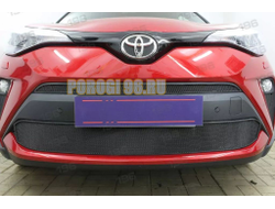 Защита радиатора для Toyota C-HR 2019- black низ
