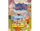 Журнал &quot;Свинка Пеппа. Официальное издание. Peppa Pig. Official edition&quot; № 45 + игрушка и наклейки