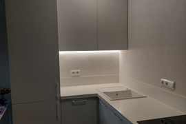 Кухня белая