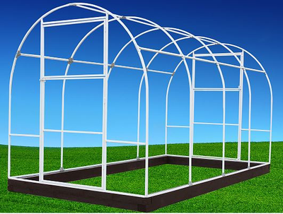 Каркас Теплицы Польза-2 Стандартная полимерная Размер:2х6м