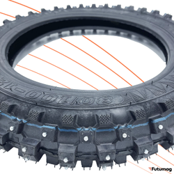 Покрышка шипованная зимняя 16x3 для электровелосипедов Monster / Minako monster , dimax monster , virus monster, Wenbo monster