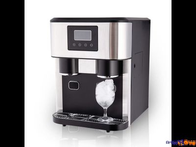 Льдогенератор Hurakan HKN-IMSD15 (пальчики) с измельч. и диспенсером льда