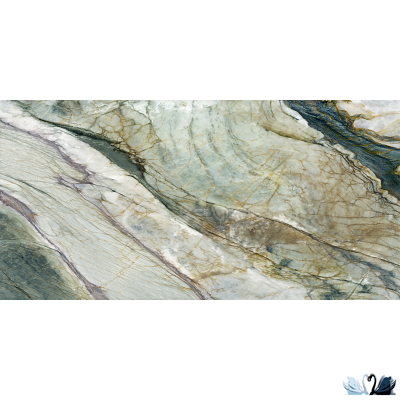 Керамогранит Ocean Ceramic Magic green 80 x 160 см зеленый полированный