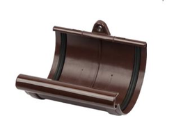 GIZA МУФТА ЖЕЛОБА 120 мм, ЦВЕТ КОРИЧНЕВЫЙ