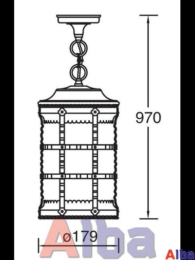 Barselona 81205 bg Парковый светильник