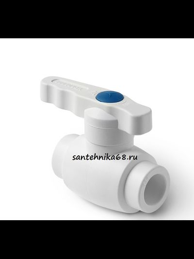 Кран пп PPR шаровый PRO AQUA, TEBO 20 25 32 40 50 63