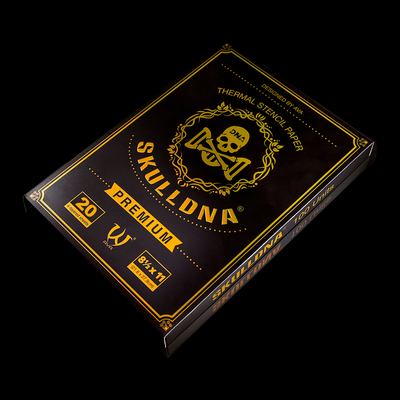 Трансферная бумага для термо перевода AVA SKULLDNA Premium Thermal Stencil Paper, 20 листов