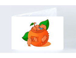 Обложка на зачетную книжку Капибара, Kapibara-san №6