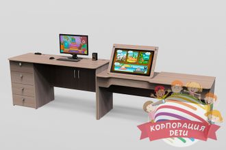 Профессиональный интерактивный стол психолога-дефектолога «DUO» (возраст 3-10 лет)