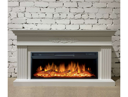 Линейный электрокамин Bergamo