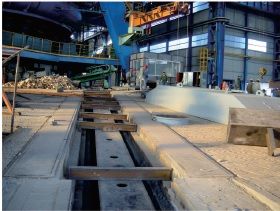 Бетон для  рабочего слоя  желоба