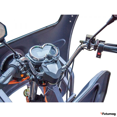 Грузовой электротрицикл Rutrike Глобус 1500 60V1000W серый