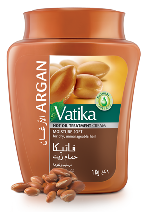 Маска для ломких сухих волос с Арганом Dabur Vatika Argan, 500 мл