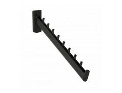 MB-2260B Кронштейн прямой из овальной трубы L=380 мм цвет черный