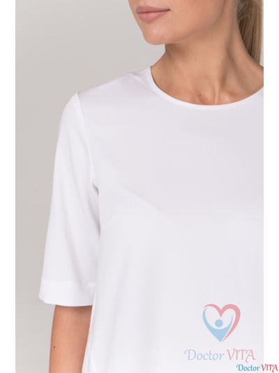 ТУНИКА МЕДИЦИНСКАЯ DR.SUPER "HELEN" БЕЛАЯ