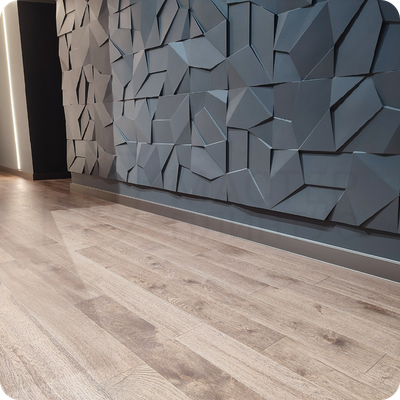 Плинтус ХДФ Dollken Cubu Flex Life 100мм Х 2,5 м 1245 Бронза