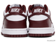 Nike Dunk Low Burgundy/Бордовые Женские (36-40)