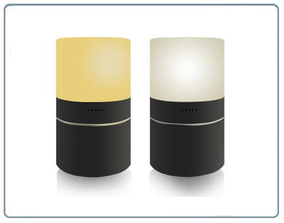 Моторизированная IP видеоняня WiFi (Настольная лампа с диммированием света и выбором цвета подсветки) с DVR, Full HD 2 Mp (HDSmartIPC)