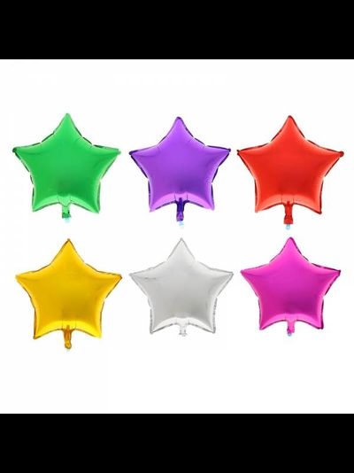 Фольгированная звезда