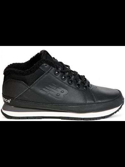 New Balance 754 Black Кожаные с мехом