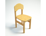 Стул детский не регулируемый "Крепыш" массив