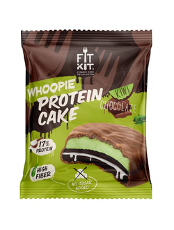 Пирожное Whoopie Protein Cake Шоколад-киви (90 гр.) FIT KIT