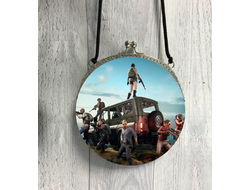 Сумка круглая PlayerUnknown’s Battlegrounds, PUBG, ПУБГ №10