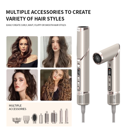 Фен Мультистайлер профессиональный F101 с насадками 8 в 1