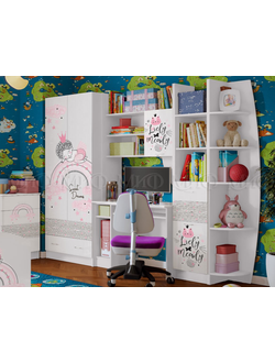 Стенка "Юниор-2 Принцесса 1" Миф