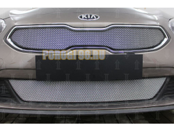 Защита радиатора KIA Ceed III 2018- chrome верх