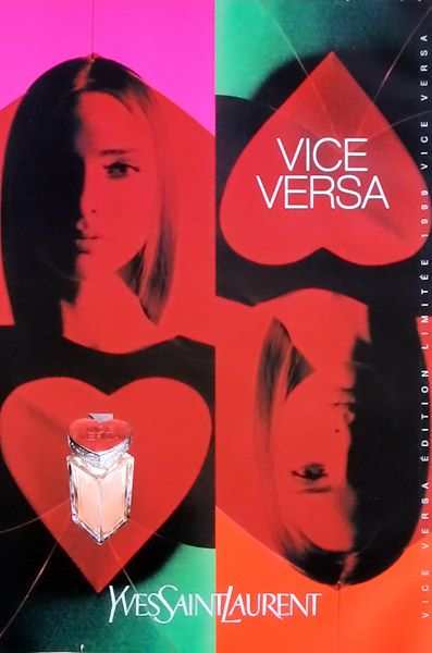 YSL Vice Versa Yves Saint Laurent туалетная вода 1999 парфюм винтажная парфюмерия +купить 