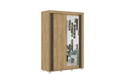 Форест 1.5 м шкаф-купе  Дуб крафт золотой